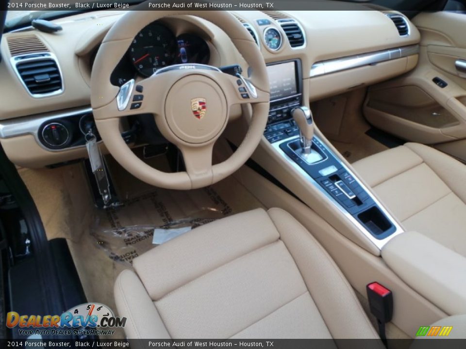 Luxor Beige Interior - 2014 Porsche Boxster  Photo #13