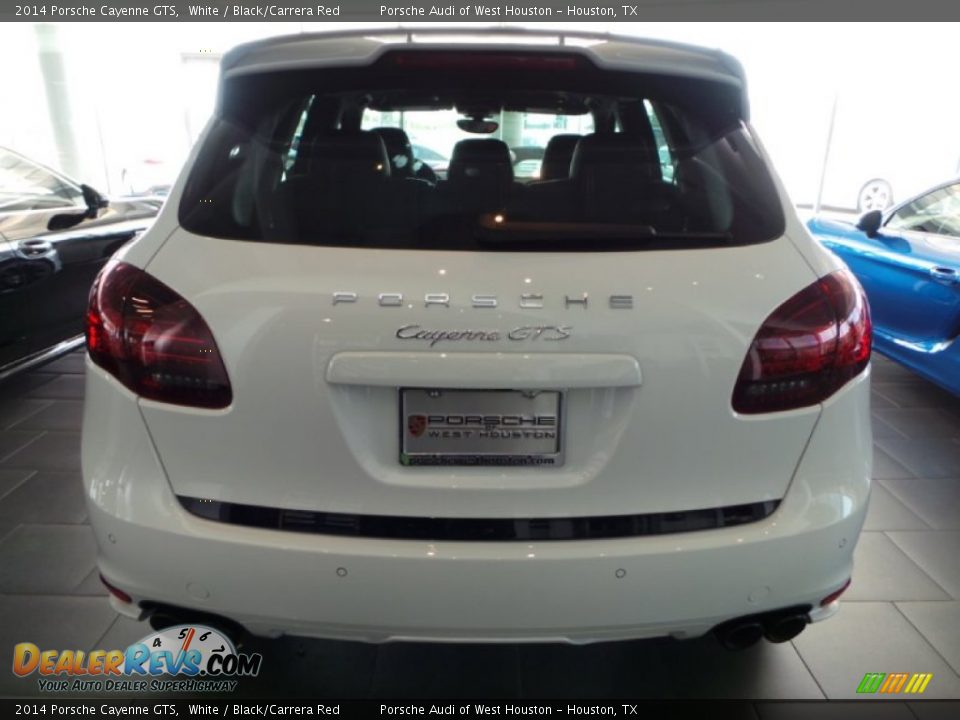 2014 Porsche Cayenne GTS White / Black/Carrera Red Photo #5