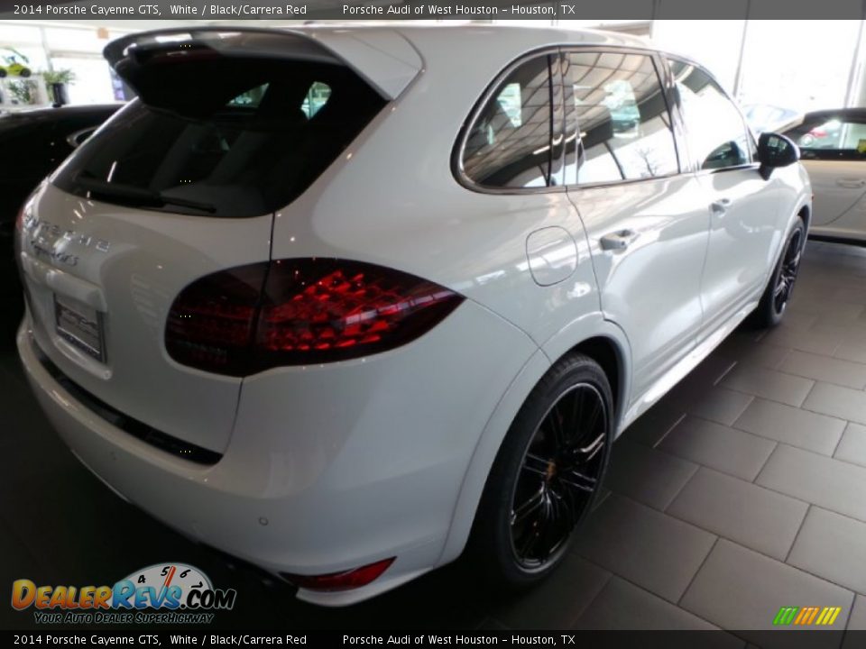 2014 Porsche Cayenne GTS White / Black/Carrera Red Photo #6