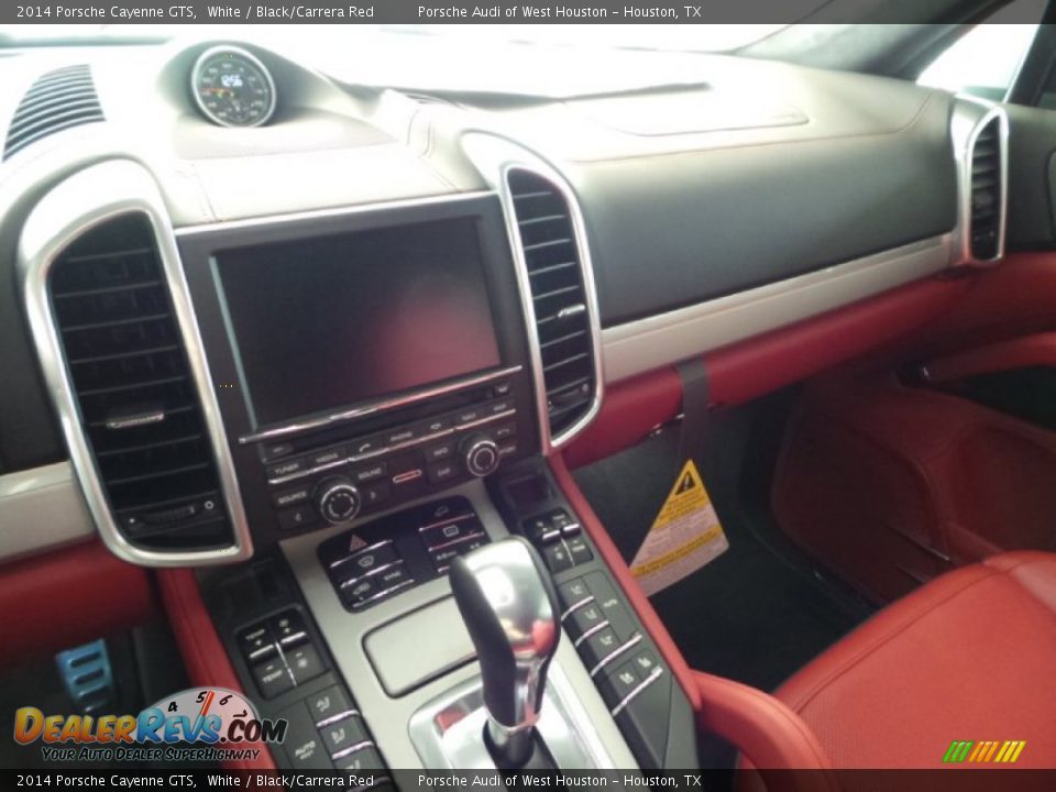 2014 Porsche Cayenne GTS White / Black/Carrera Red Photo #14