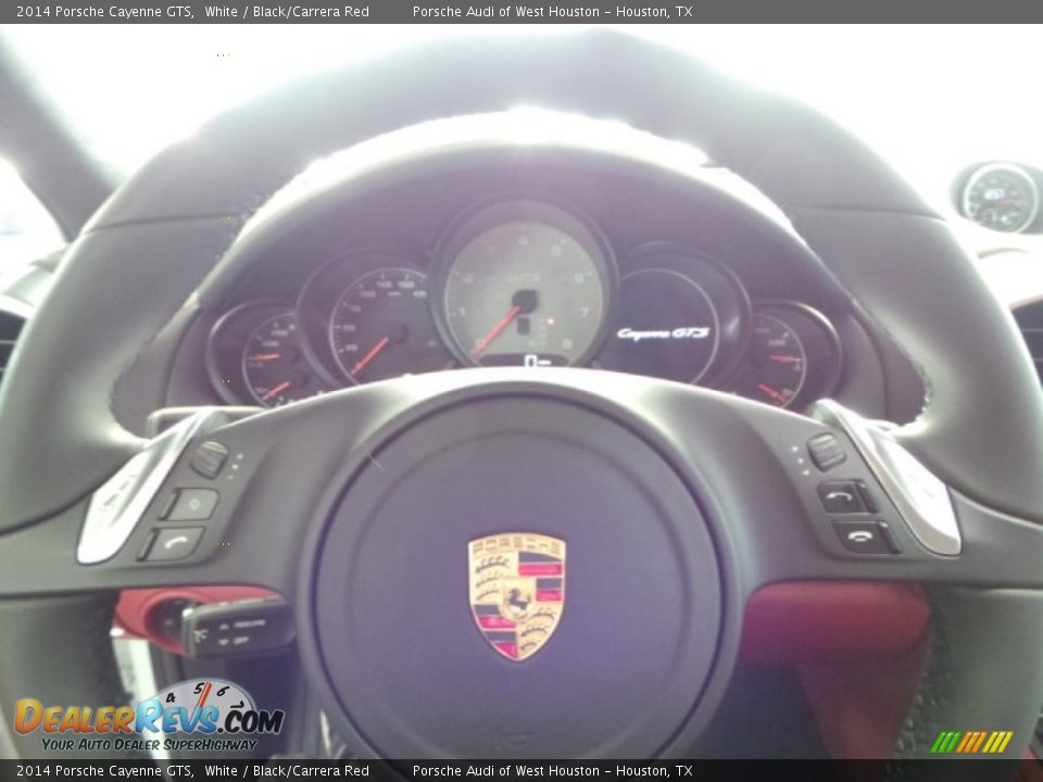 2014 Porsche Cayenne GTS White / Black/Carrera Red Photo #21