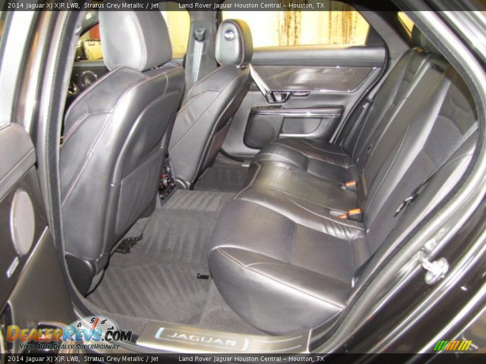 Rear Seat of 2014 Jaguar XJ XJR LWB Photo #7