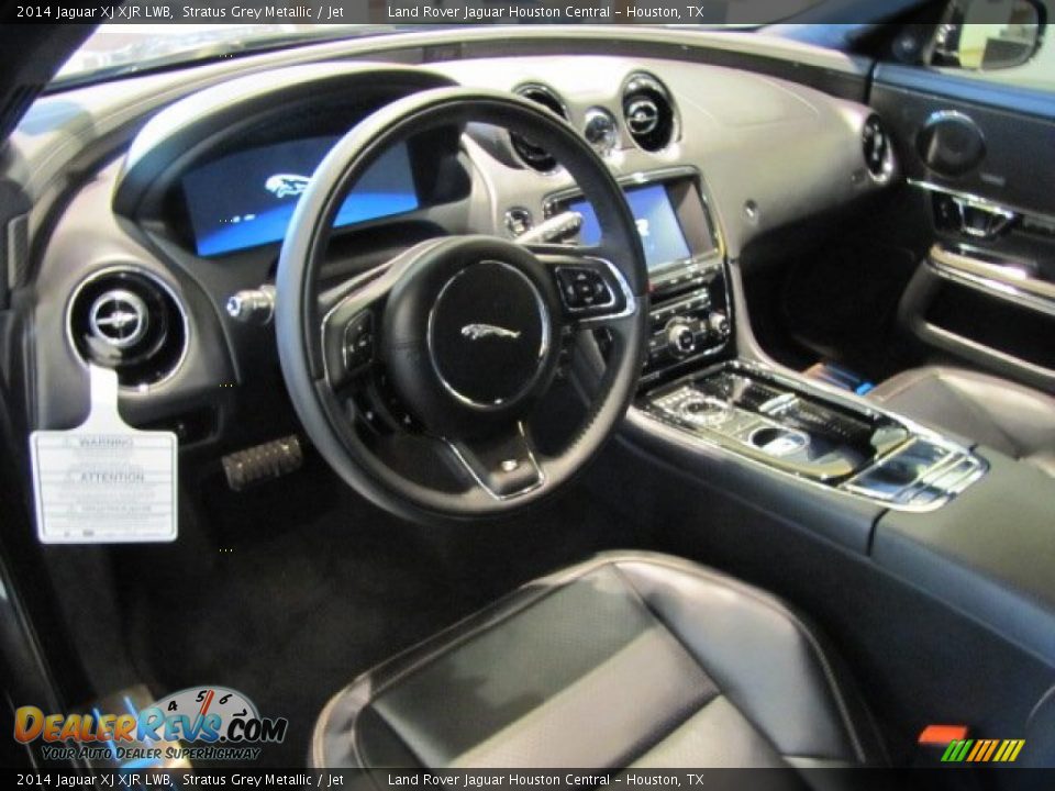 Jet Interior - 2014 Jaguar XJ XJR LWB Photo #13