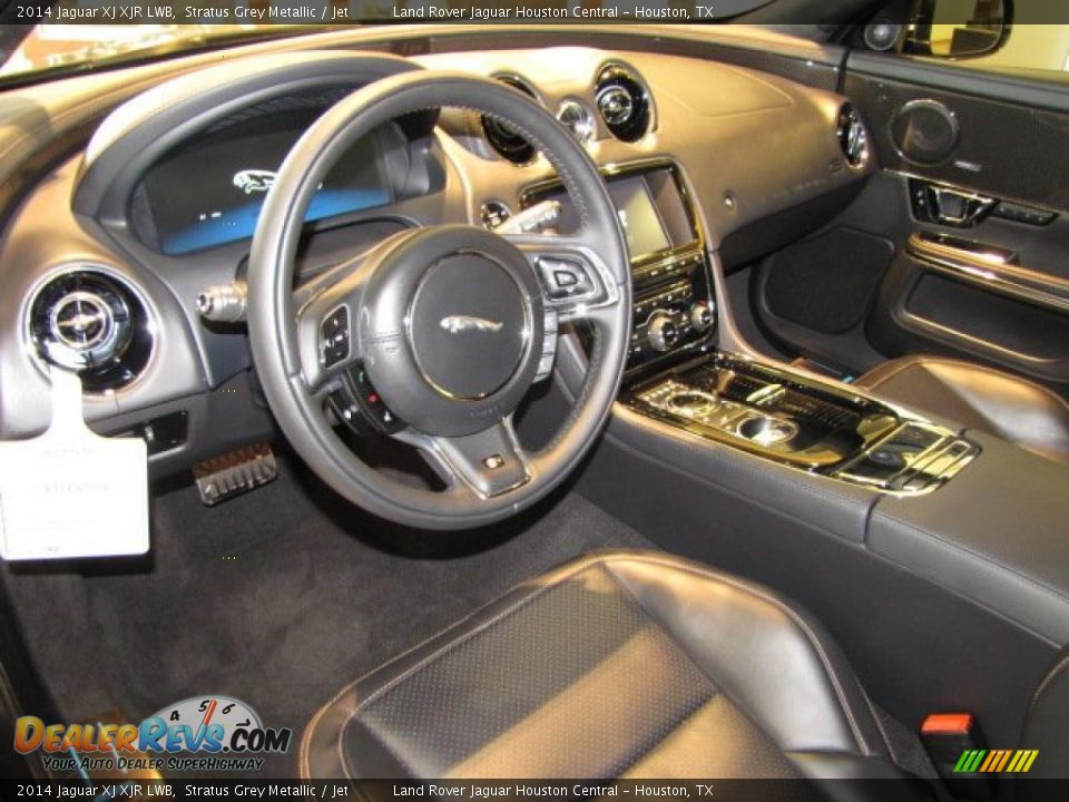 Jet Interior - 2014 Jaguar XJ XJR LWB Photo #14