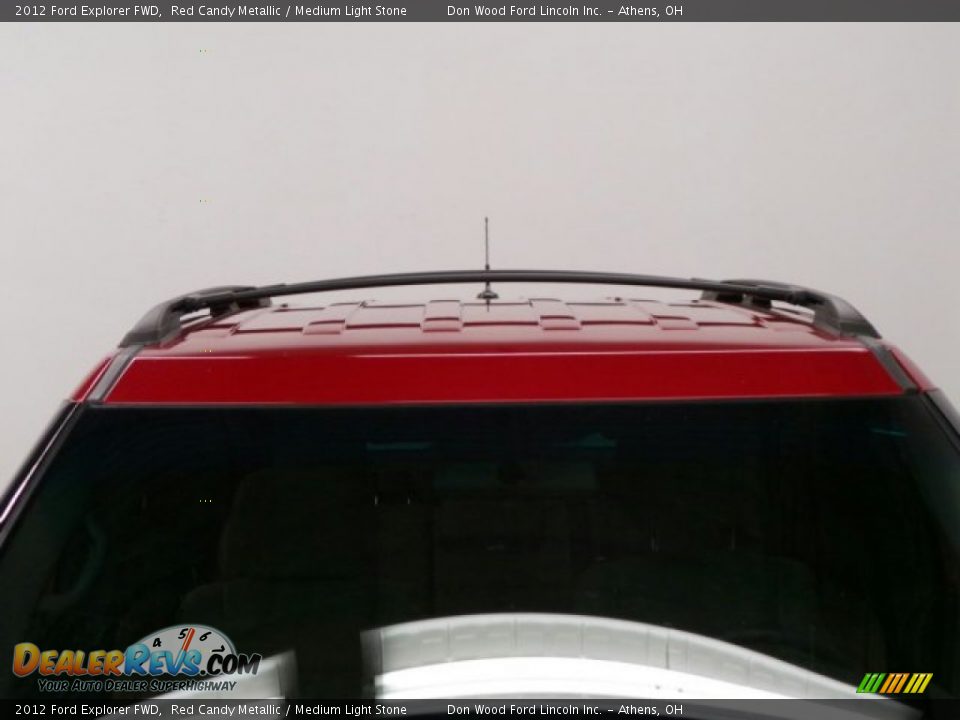2012 Ford Explorer FWD Red Candy Metallic / Medium Light Stone Photo #8