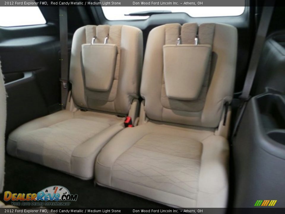 2012 Ford Explorer FWD Red Candy Metallic / Medium Light Stone Photo #12