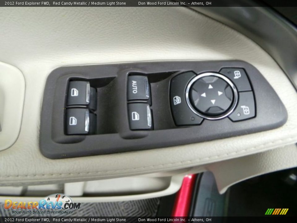 2012 Ford Explorer FWD Red Candy Metallic / Medium Light Stone Photo #19