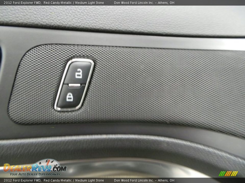 2012 Ford Explorer FWD Red Candy Metallic / Medium Light Stone Photo #20