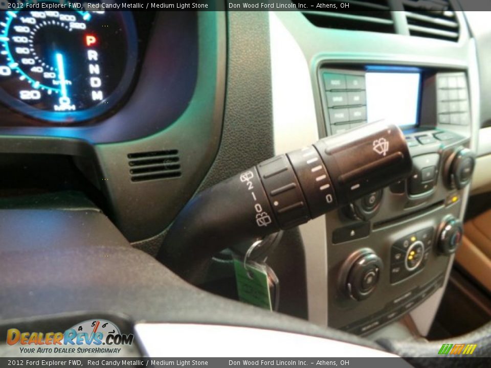 2012 Ford Explorer FWD Red Candy Metallic / Medium Light Stone Photo #29