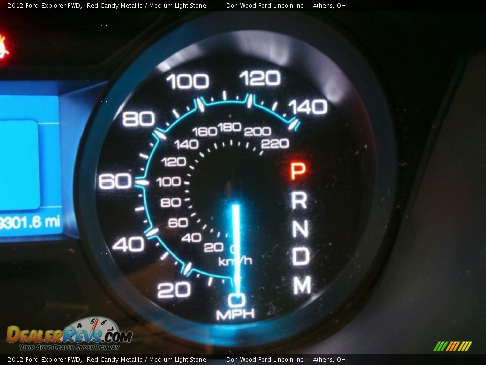 2012 Ford Explorer FWD Red Candy Metallic / Medium Light Stone Photo #33