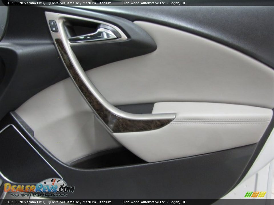 2012 Buick Verano FWD Quicksilver Metallic / Medium Titanium Photo #6