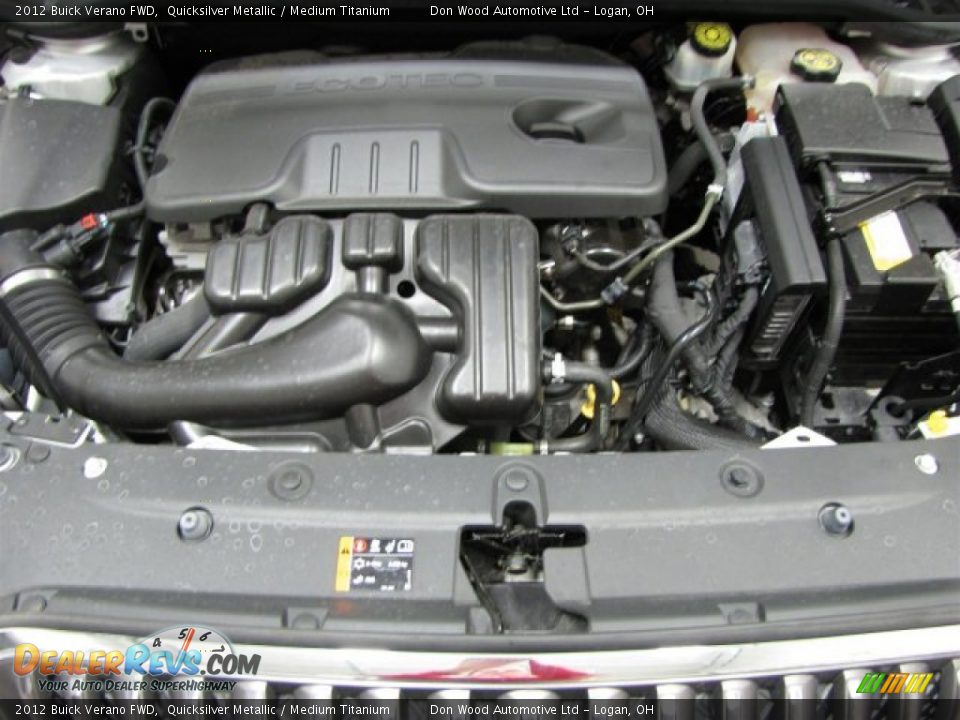 2012 Buick Verano FWD Quicksilver Metallic / Medium Titanium Photo #23