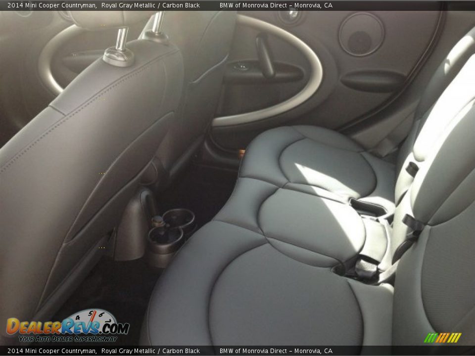 2014 Mini Cooper Countryman Royal Gray Metallic / Carbon Black Photo #5