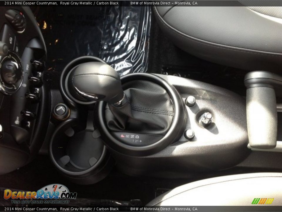 2014 Mini Cooper Countryman Royal Gray Metallic / Carbon Black Photo #7