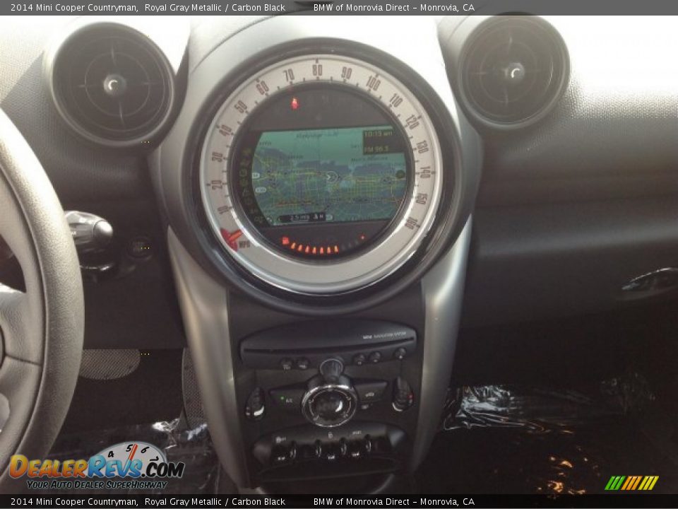 2014 Mini Cooper Countryman Royal Gray Metallic / Carbon Black Photo #8