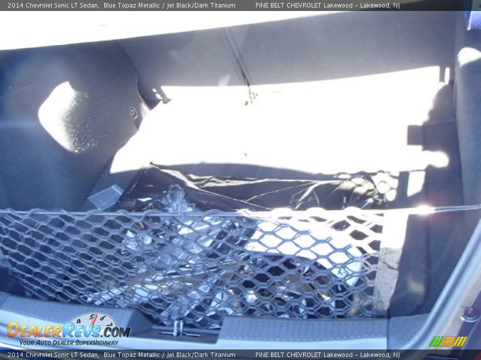 2014 Chevrolet Sonic LT Sedan Blue Topaz Metallic / Jet Black/Dark Titanium Photo #7