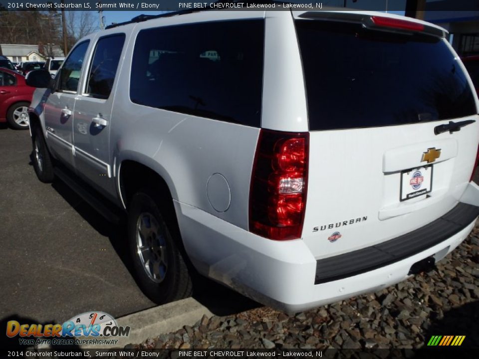 2014 Chevrolet Suburban LS Summit White / Ebony Photo #2