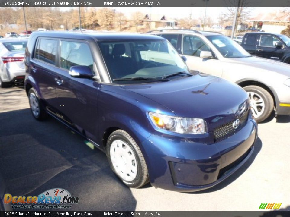 2008 Scion xB Nautical Blue Metallic / Dark Gray Photo #1