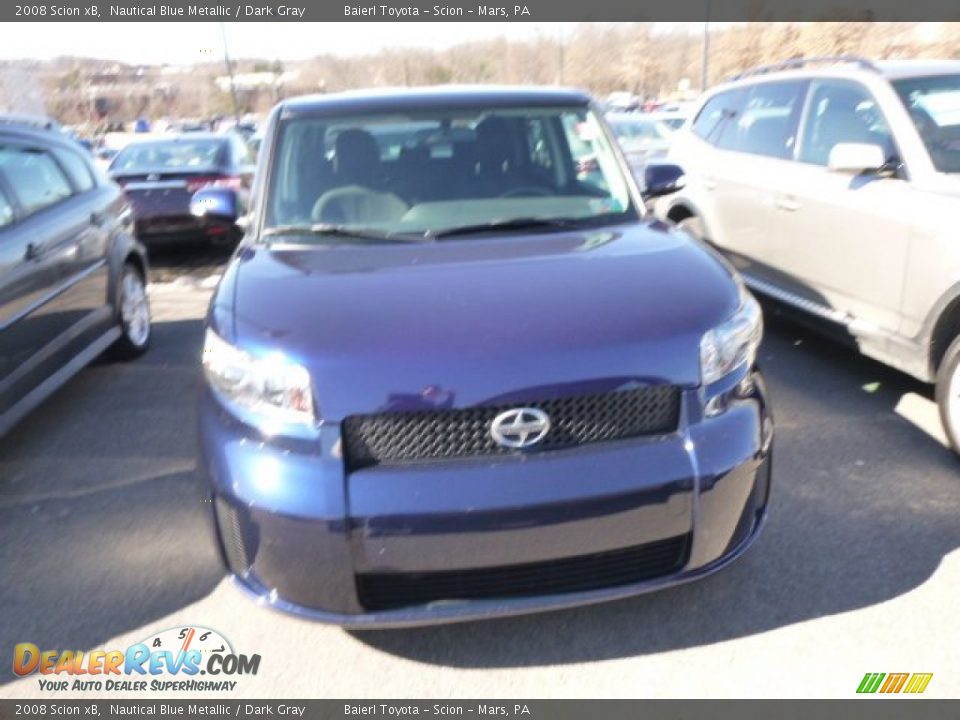 2008 Scion xB Nautical Blue Metallic / Dark Gray Photo #2