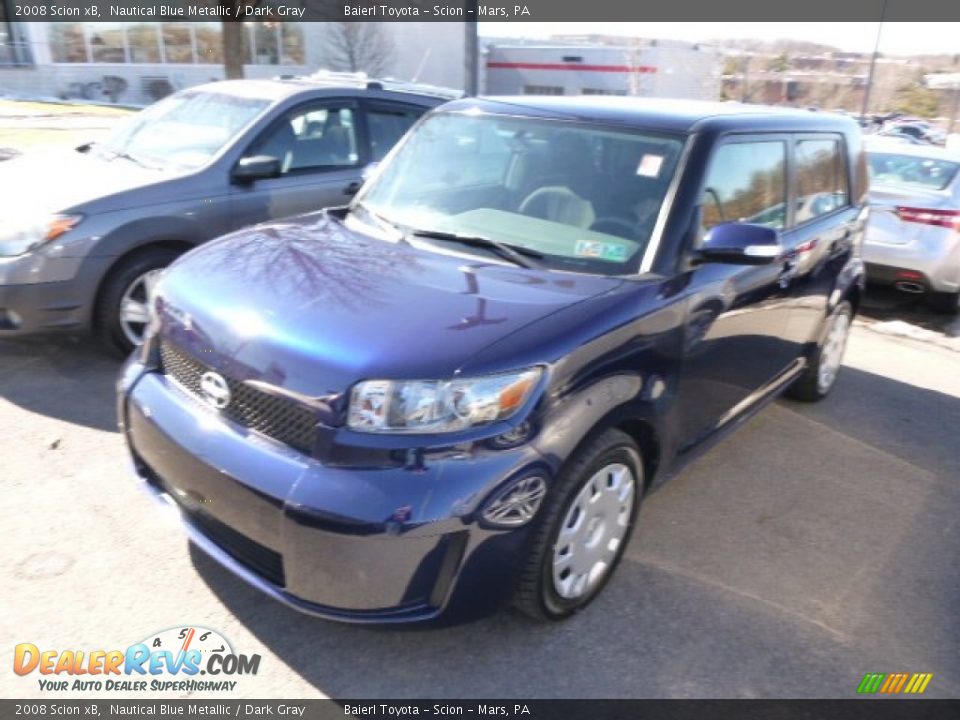 2008 Scion xB Nautical Blue Metallic / Dark Gray Photo #3
