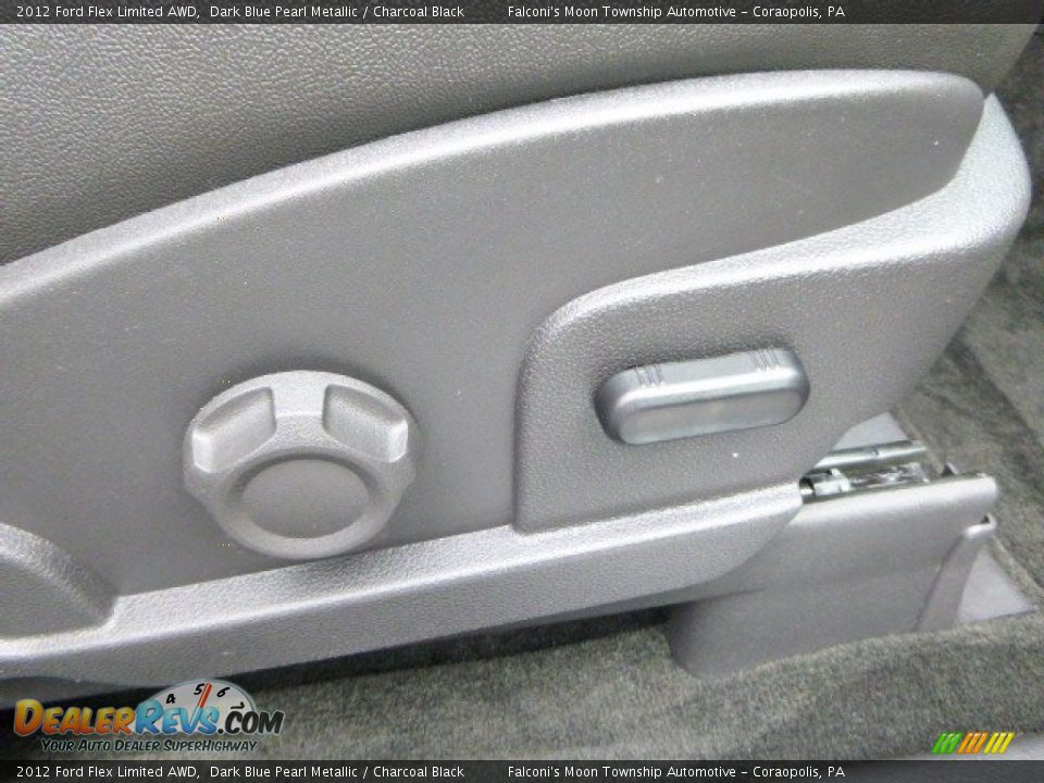 2012 Ford Flex Limited AWD Dark Blue Pearl Metallic / Charcoal Black Photo #12
