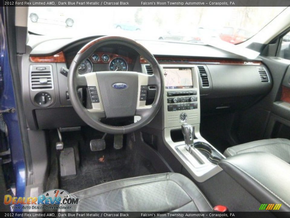 Charcoal Black Interior - 2012 Ford Flex Limited AWD Photo #18