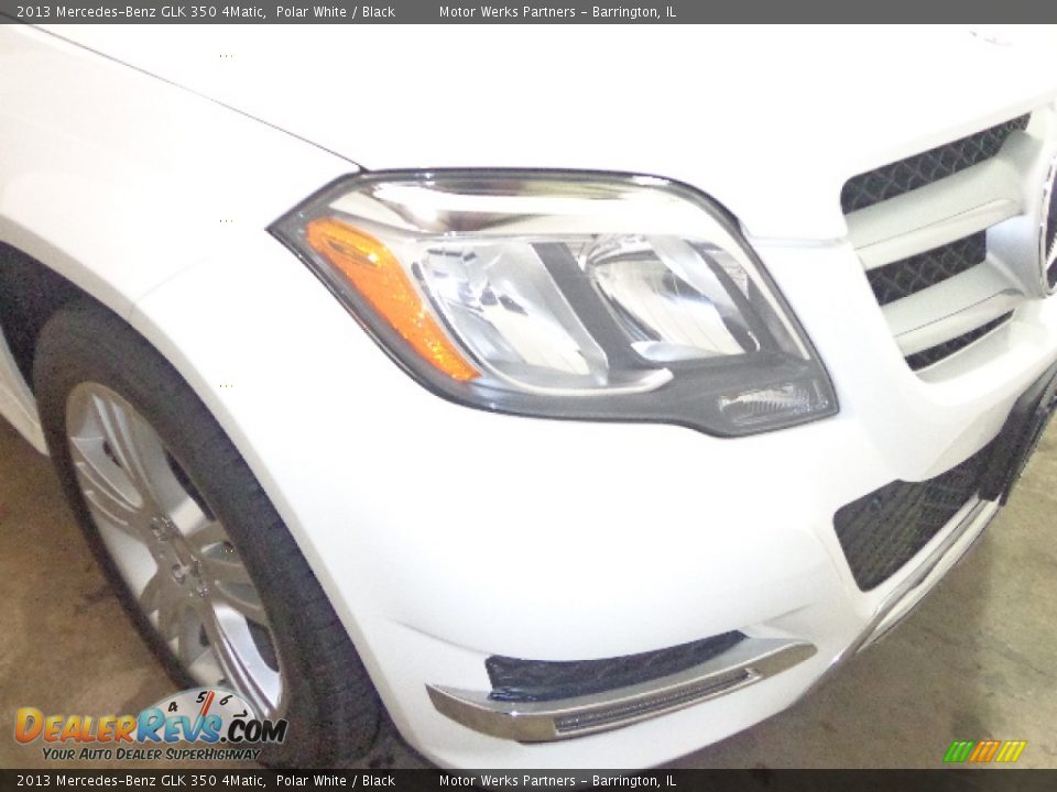 2013 Mercedes-Benz GLK 350 4Matic Polar White / Black Photo #6