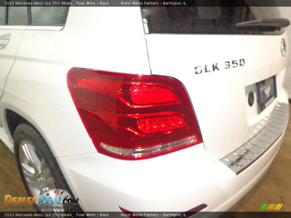 2013 Mercedes-Benz GLK 350 4Matic Polar White / Black Photo #10