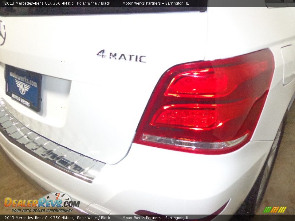 2013 Mercedes-Benz GLK 350 4Matic Polar White / Black Photo #11
