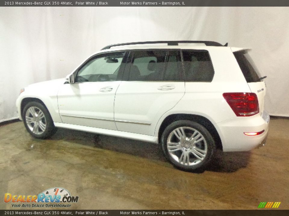 2013 Mercedes-Benz GLK 350 4Matic Polar White / Black Photo #12
