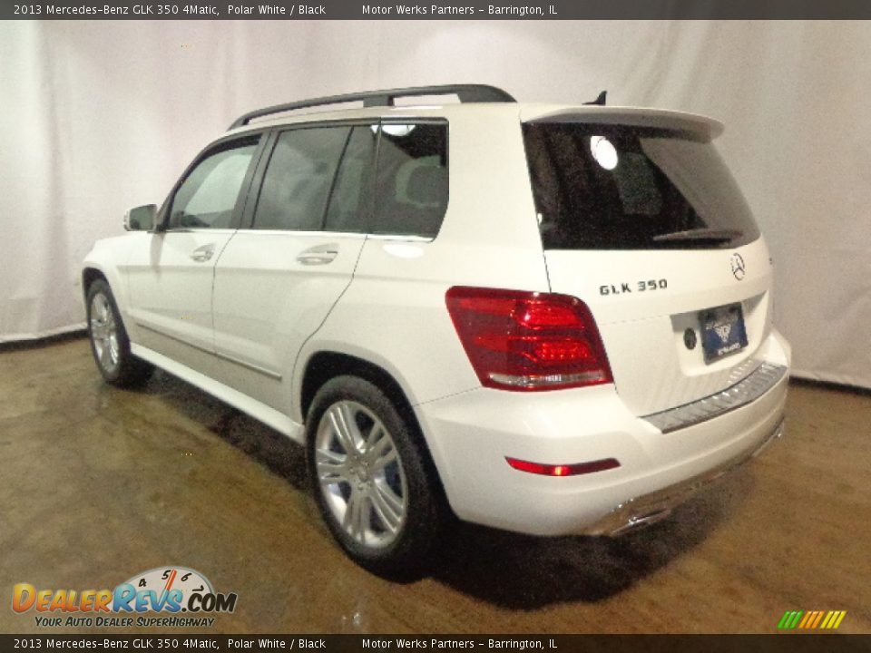 2013 Mercedes-Benz GLK 350 4Matic Polar White / Black Photo #13