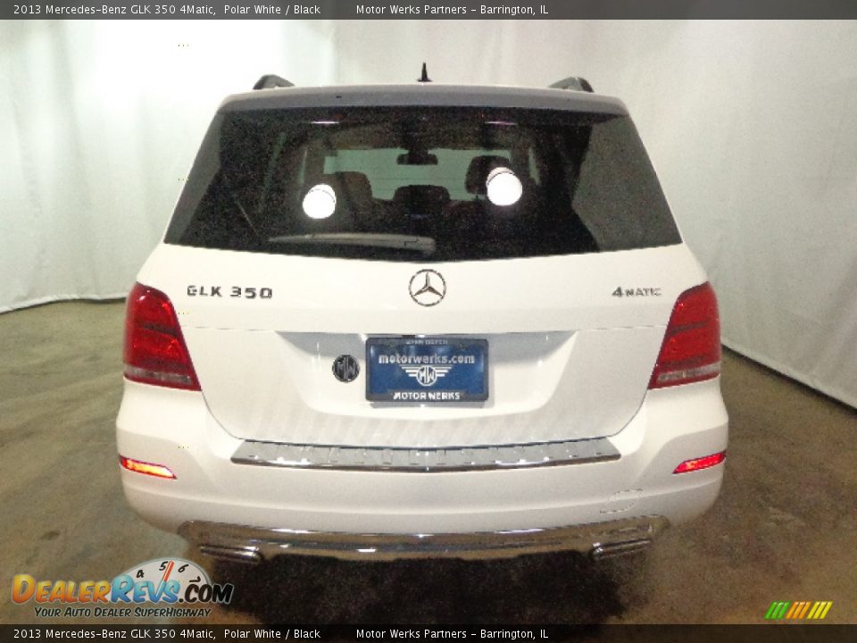 2013 Mercedes-Benz GLK 350 4Matic Polar White / Black Photo #14