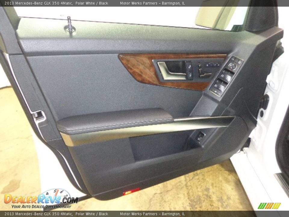 2013 Mercedes-Benz GLK 350 4Matic Polar White / Black Photo #19