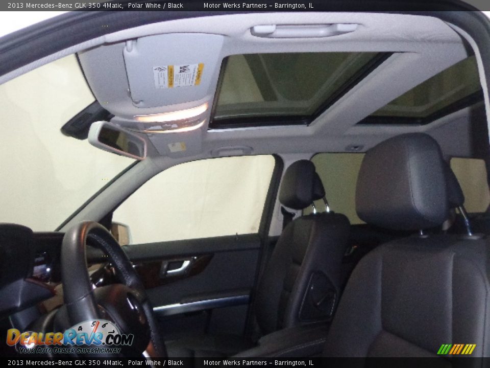 2013 Mercedes-Benz GLK 350 4Matic Polar White / Black Photo #23