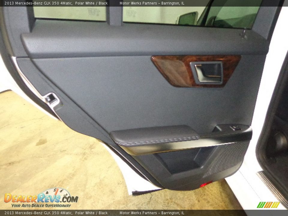 2013 Mercedes-Benz GLK 350 4Matic Polar White / Black Photo #24