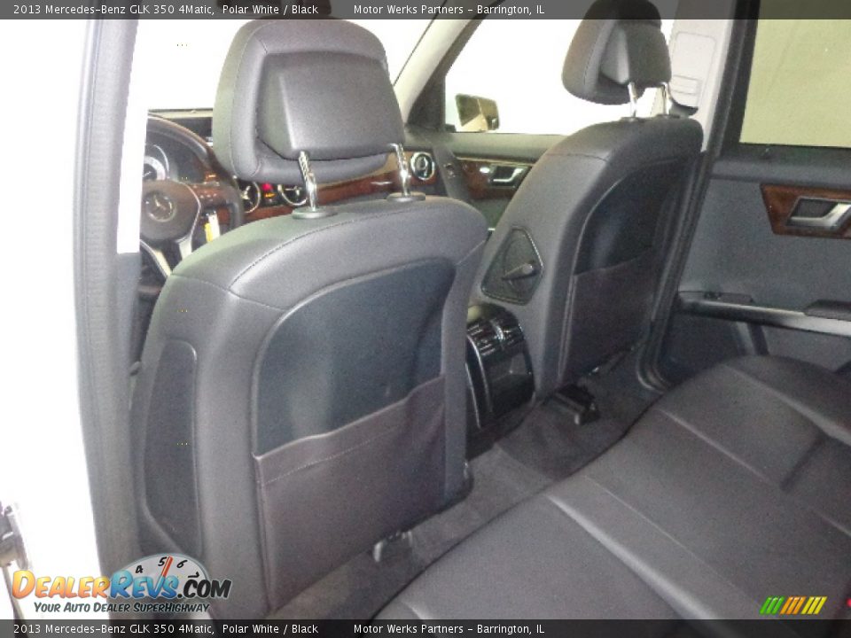 2013 Mercedes-Benz GLK 350 4Matic Polar White / Black Photo #25