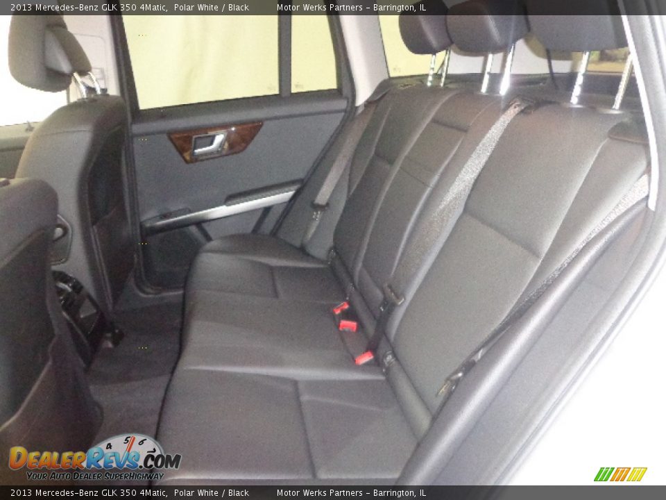 2013 Mercedes-Benz GLK 350 4Matic Polar White / Black Photo #26