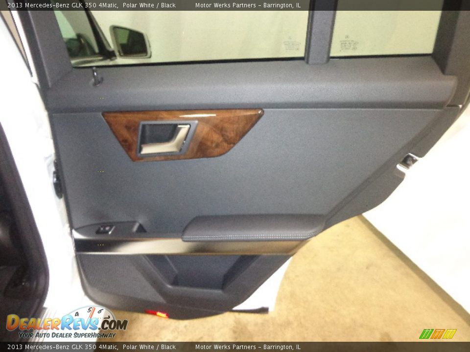 2013 Mercedes-Benz GLK 350 4Matic Polar White / Black Photo #28