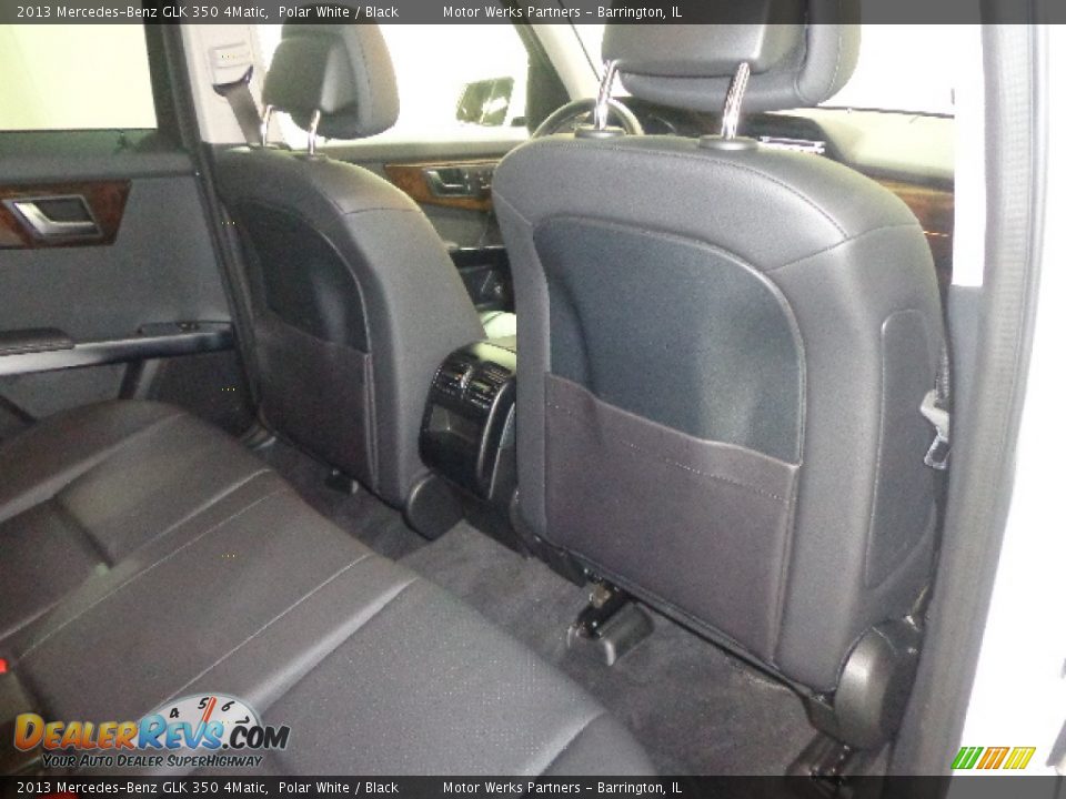 2013 Mercedes-Benz GLK 350 4Matic Polar White / Black Photo #29