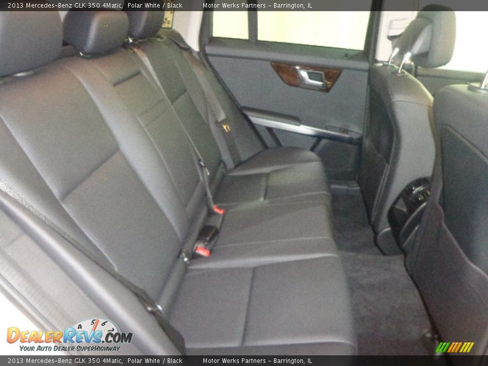 2013 Mercedes-Benz GLK 350 4Matic Polar White / Black Photo #30