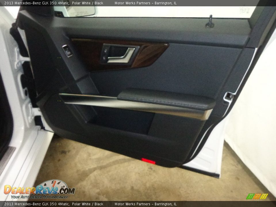 2013 Mercedes-Benz GLK 350 4Matic Polar White / Black Photo #33