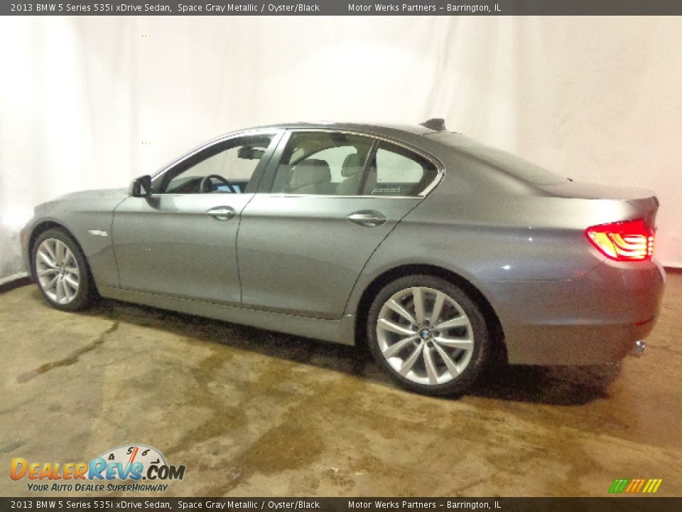 2013 BMW 5 Series 535i xDrive Sedan Space Gray Metallic / Oyster/Black Photo #5