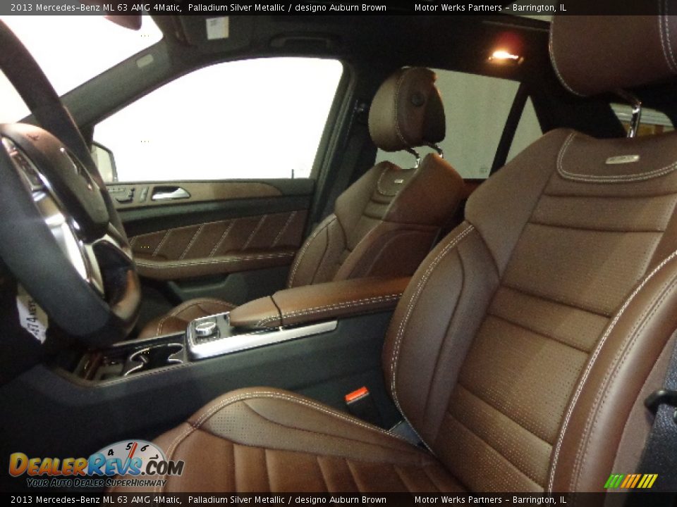 Front Seat of 2013 Mercedes-Benz ML 63 AMG 4Matic Photo #25