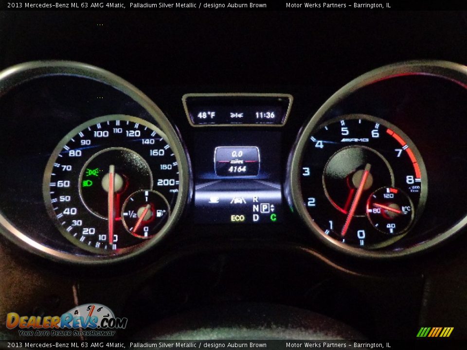 2013 Mercedes-Benz ML 63 AMG 4Matic Gauges Photo #27