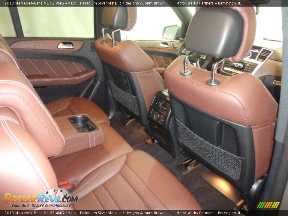 Rear Seat of 2013 Mercedes-Benz ML 63 AMG 4Matic Photo #32