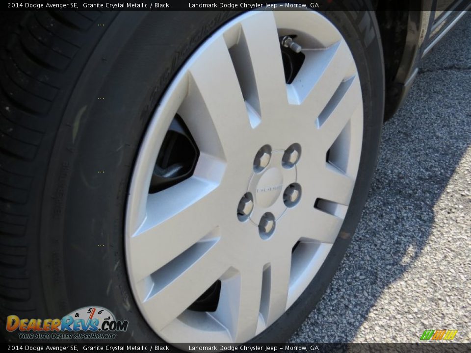 2014 Dodge Avenger SE Granite Crystal Metallic / Black Photo #5