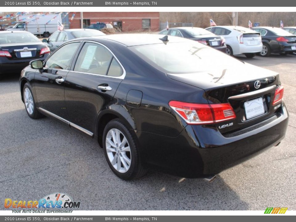 2010 Lexus ES 350 Obsidian Black / Parchment Photo #3
