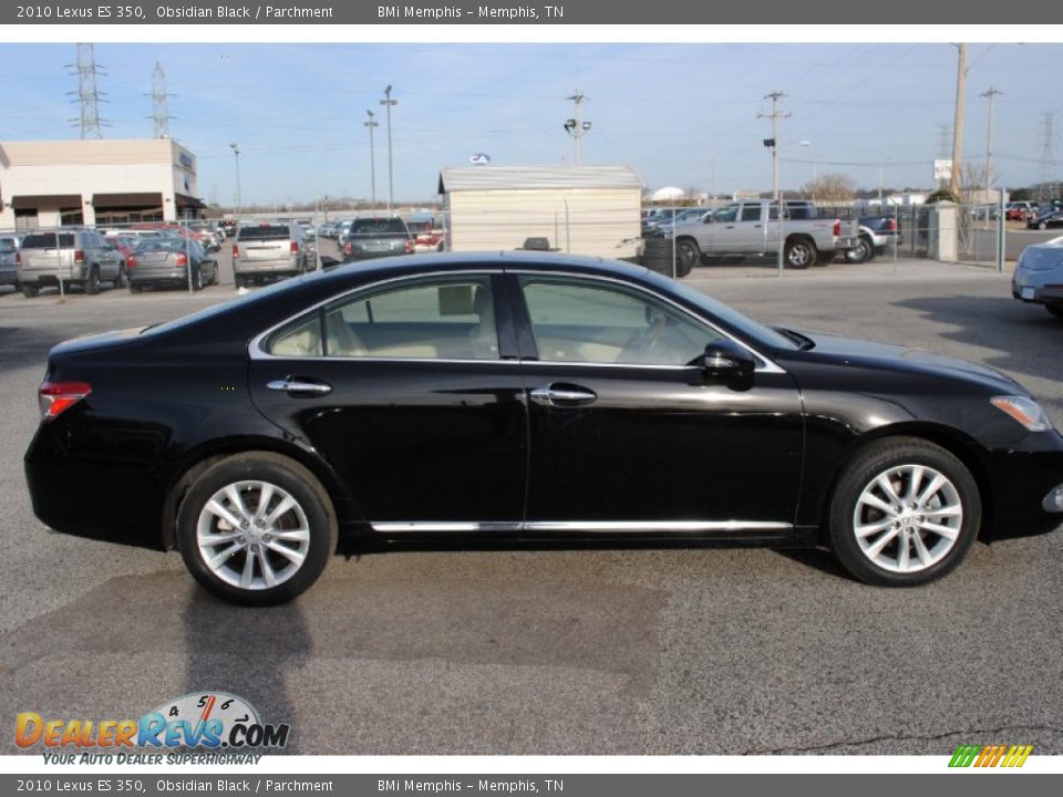 2010 Lexus ES 350 Obsidian Black / Parchment Photo #6