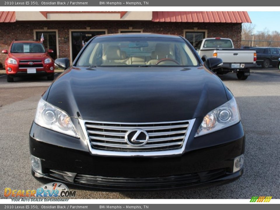 2010 Lexus ES 350 Obsidian Black / Parchment Photo #8