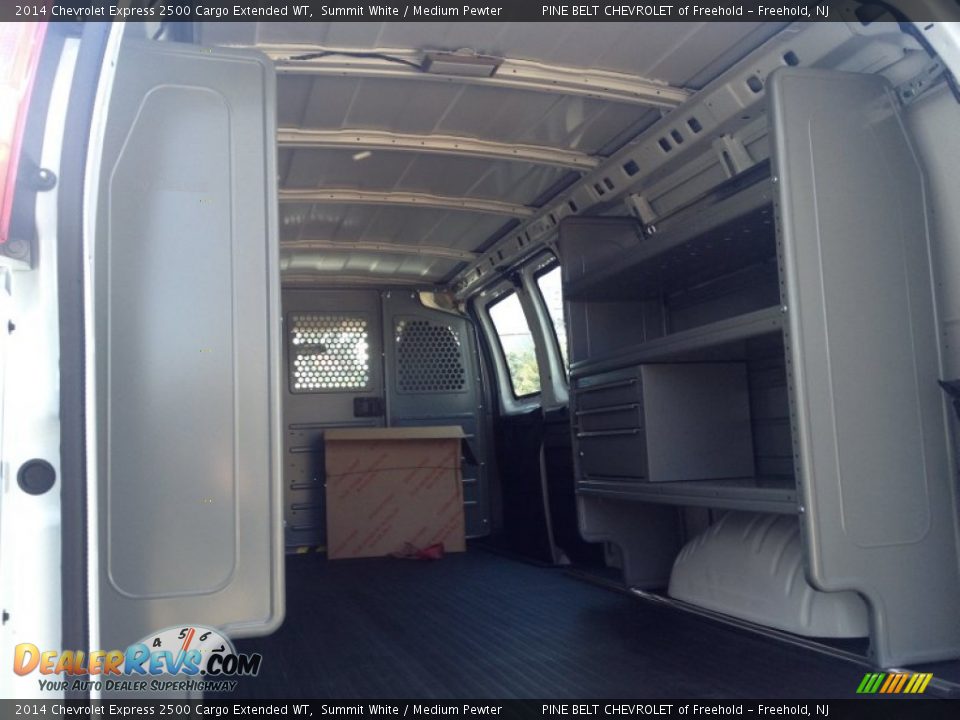 2014 Chevrolet Express 2500 Cargo Extended WT Summit White / Medium Pewter Photo #5